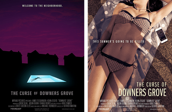 Pósters promocionales de The curse of downers grove