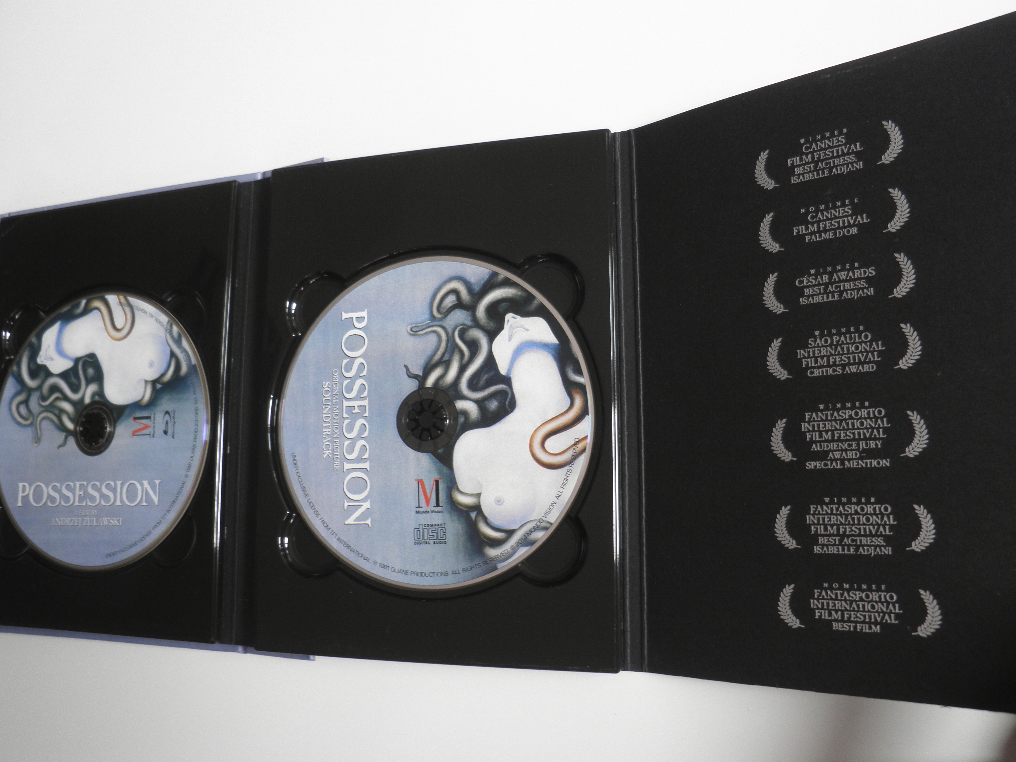 Possession Blu-ray Mondo Vision Limited and Numbered Edition