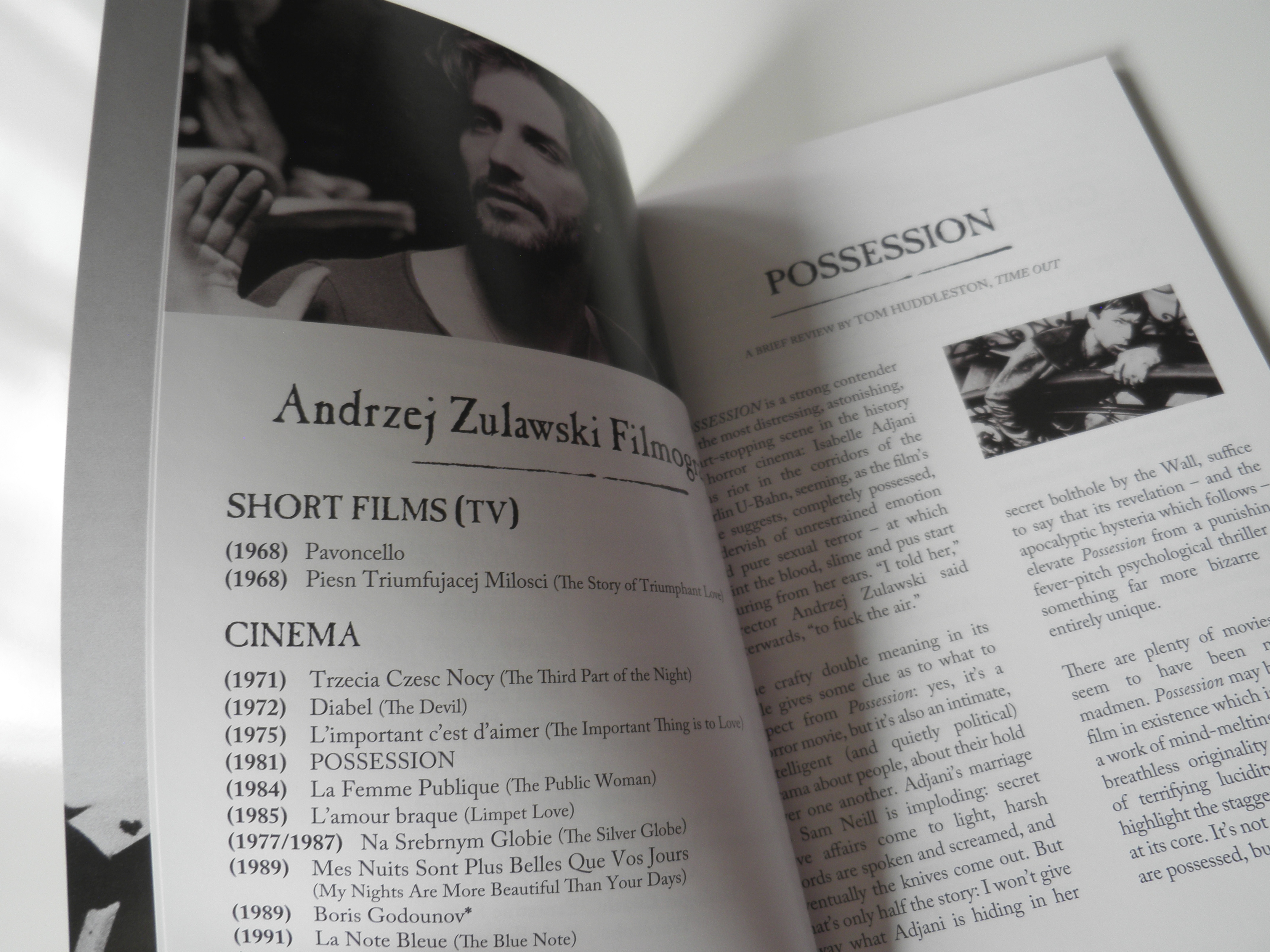 Possession Blu-ray Mondo Vision Limited and Numbered Edition