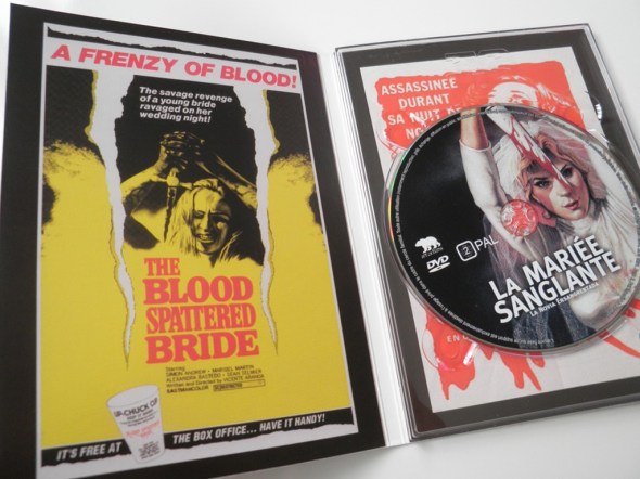 Digipack La novia ensangrentada de Artus Films