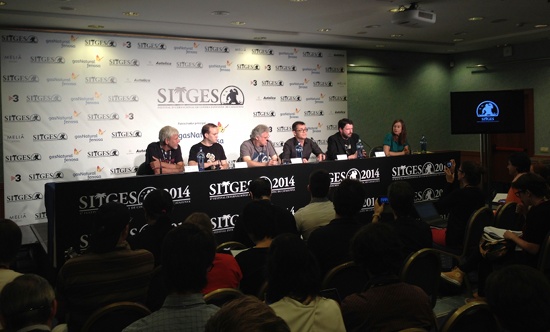 Rueda de prensa con Ángel Sala anunciando el palmarés del festival junto al jurado