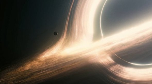 Una de las espectaculares imágenes de Interstellar