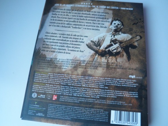 La matanza de Texas digipack Blu-ray A Contracorriente Films