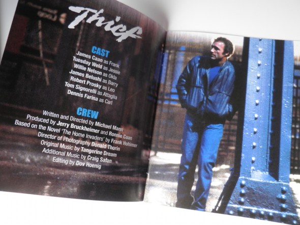 Thief (Ladrón), de Michael Mann, Blu-ray por Arrow Films