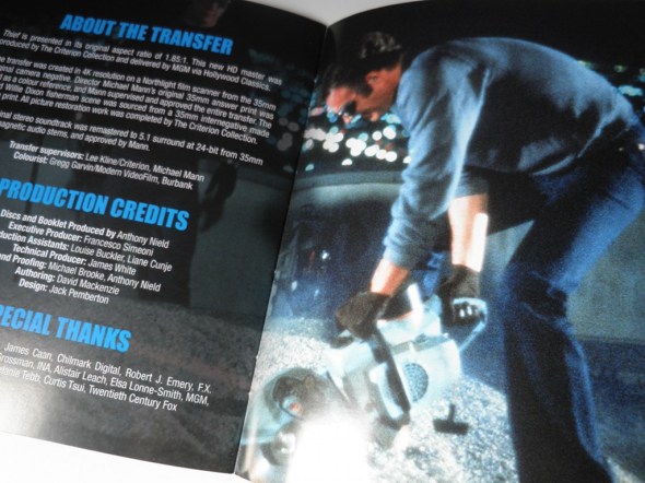 Thief (Ladrón), de Michael Mann, Blu-ray por Arrow Films