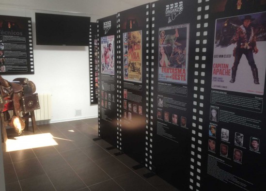 Una imagen de la exposición Daganzo. Un pueblo… de Cine