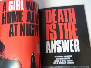 A girl walks home alone at night blu-ray