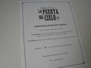 La puerta del cielo Edición Coleccionista certificado edición limitada Blu-ray