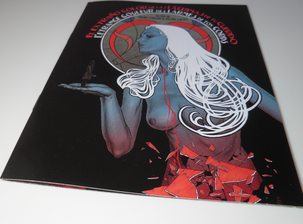 L'etrange couleur des larmes de ton corps Blu-ray portada libreto