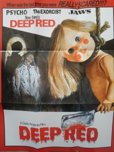 Deep Red Arrow Films Limited Edition póster reversible