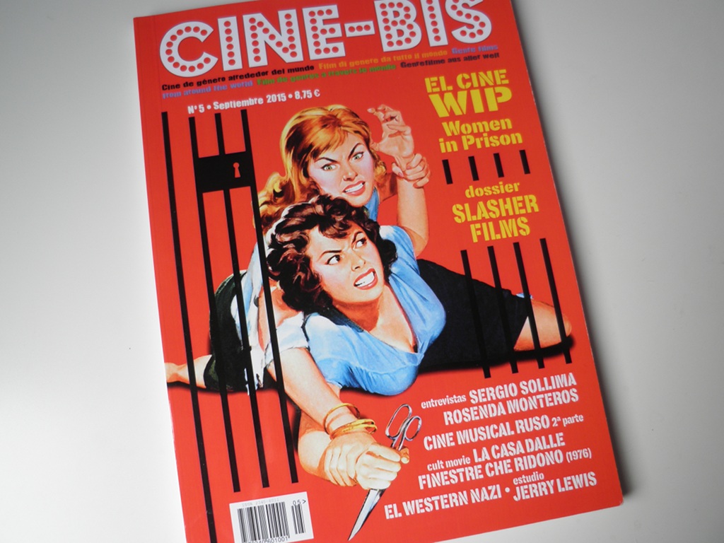 Portada del número 5 del fanzine Cine-Bis