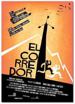 Póster del cortometraje El corredor, de José Luis Montesinos