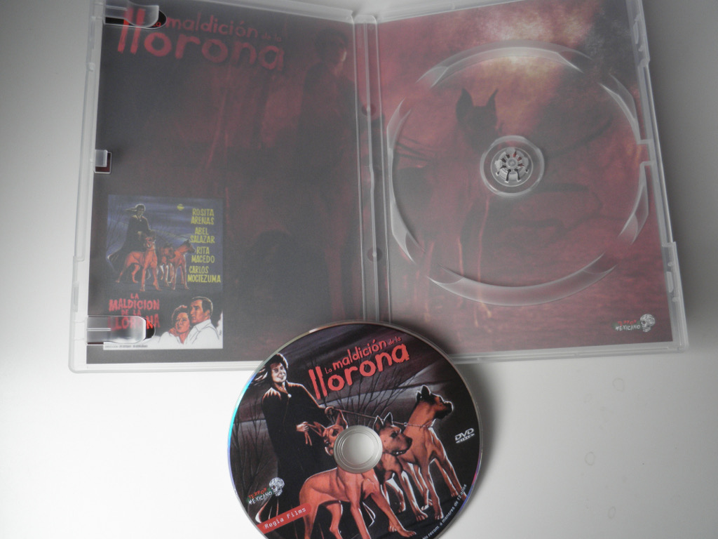 La maldición de la llorona contraportada interior DVD