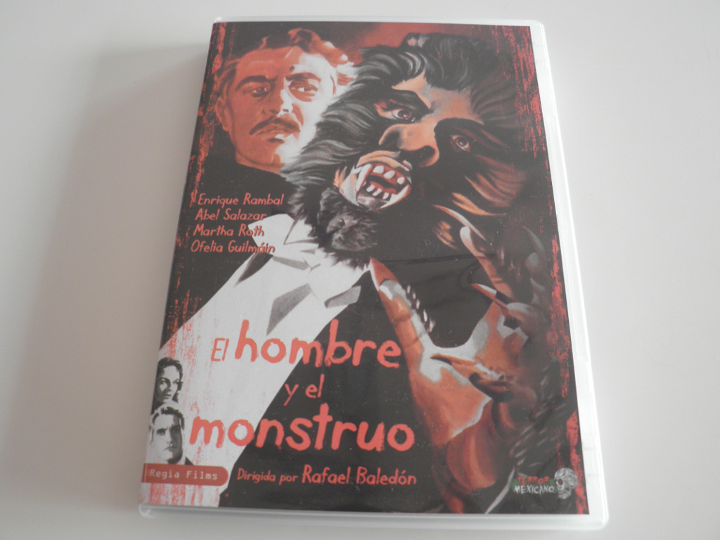 El hombre y el monstruo portada DVD