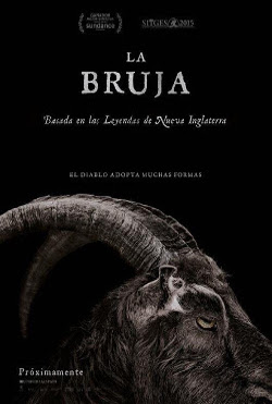 Cartel español de La bruja (The Witch), de Robert Eggers