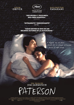 Cartel español de Paterson, de Jim Jarmusch