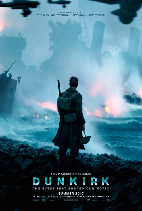 Póster inglés de Dunkerque, de Christopher Nolan