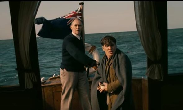 Mark Rylance y Cillian Murphy en Dunkerque, de Christopher Nolan