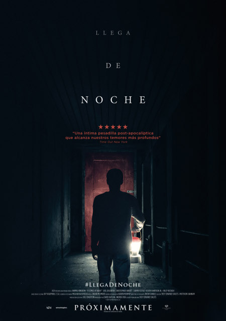 Póster español de Llega de noche (It Comes at Night)