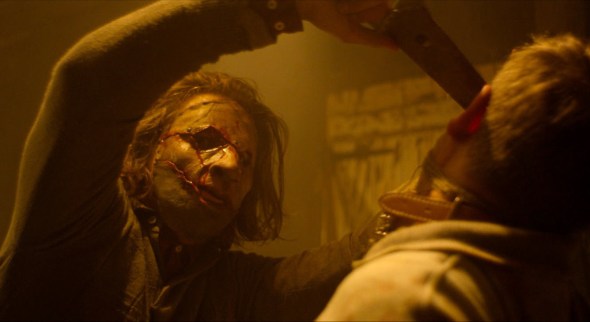 Una imagen de Leatherface, dirigida por Julien Maury y Alexandre Bustillo