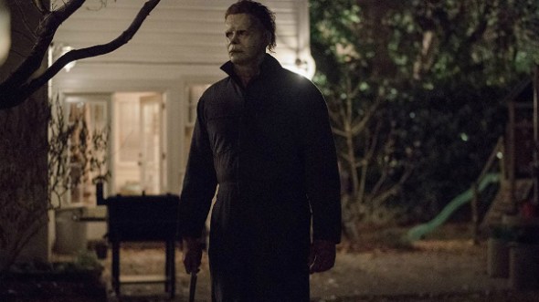 Una imagen de la película Halloween, dirigida por David Gordon Green