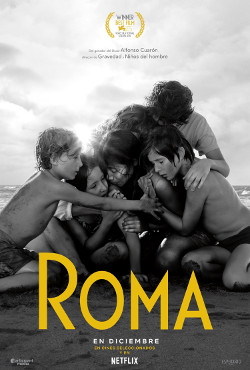 Póster de Roma, dirigida por Alfonso Cuarón