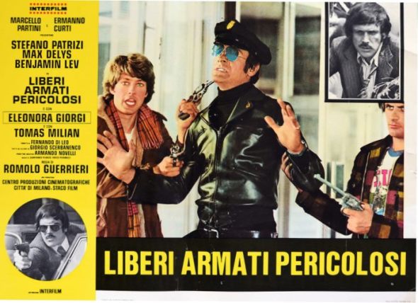 fotobusta italiana de Liberi armati pericolosi