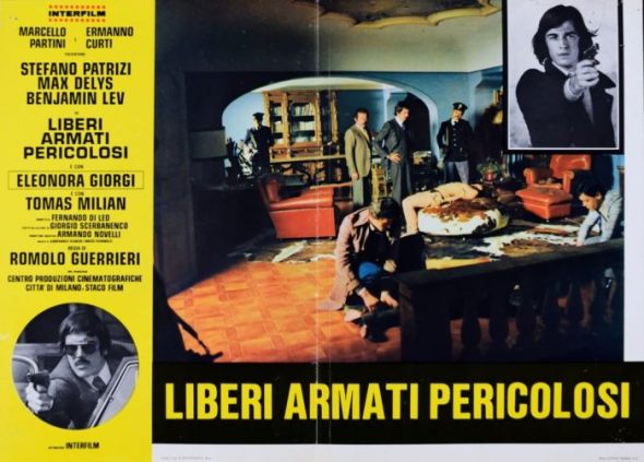 fotobusta italiana de Liberi armati pericolosi