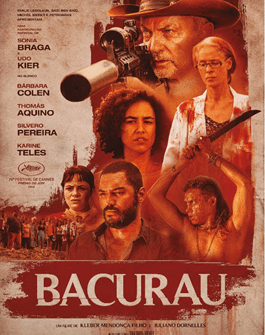 Póster de Bacurau, dirigida por Juliano Dornelles y Kleber Mendoça