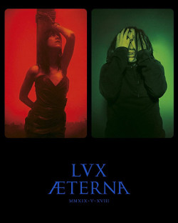 Póster de Lux Aeterna, dirigida por Gaspar Noé