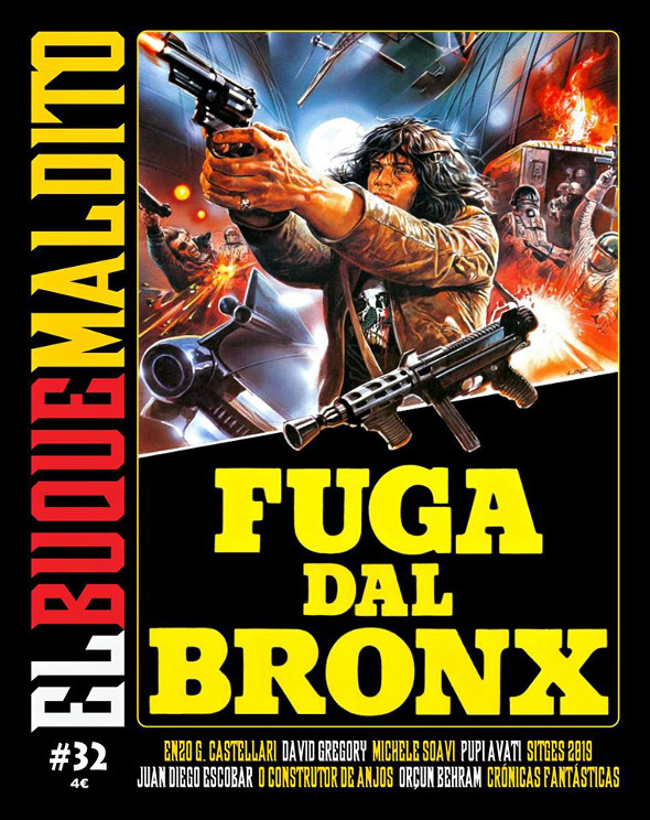 Portada del número 32 del fanzine El Buque Maldito