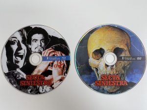 Secta siniestra Blu-ray discos