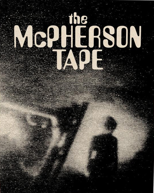 Portada del Blu-ray de The McPherson Tape, dirigida por Dean Alioto
