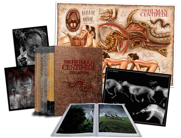 Blu-ray coleccionista de El ciempiés humano 1
