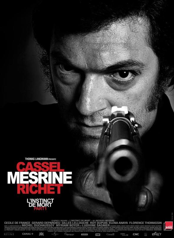Póster de Mesrine: Parte 1. Instinto de muerte