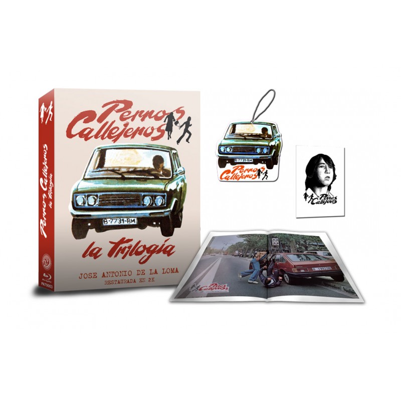 Contenido del pack Torete, de la trilogía Perros callejeros en Blu-ray