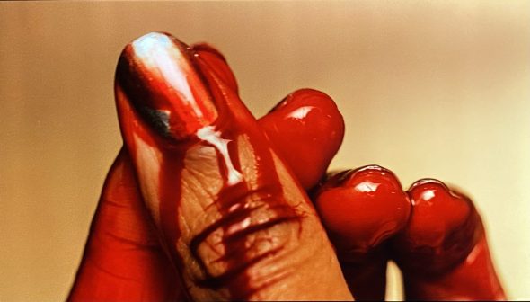 Una imagen de Possessor, dirigida por Brandon Cronenberg