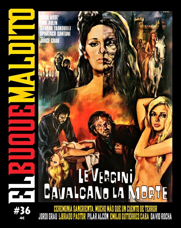 Portada del número 36 del fanzine El buque maldito