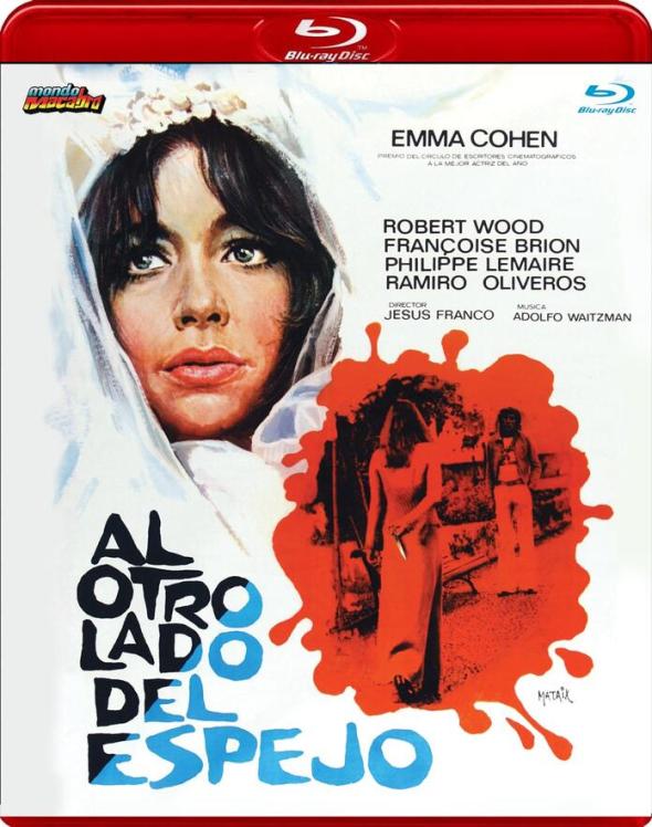 Portada del blu-ray de Al otro lado del espejo