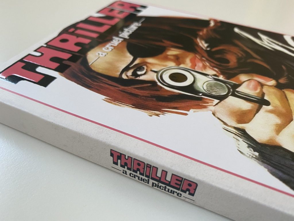 Lateral slipcover Thriller: A Cruel Picture