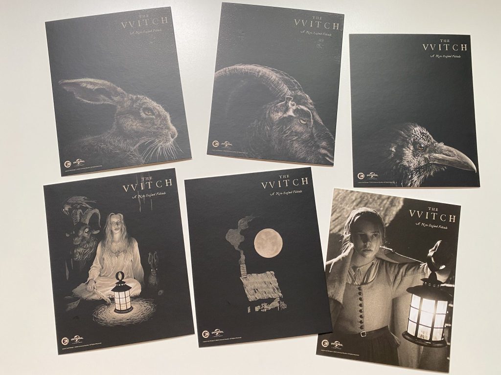 Set de postales UHD The Witch