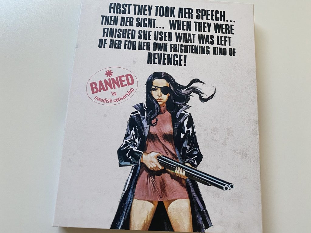 Contraportada slipcover Thriller: A Cruel Picture