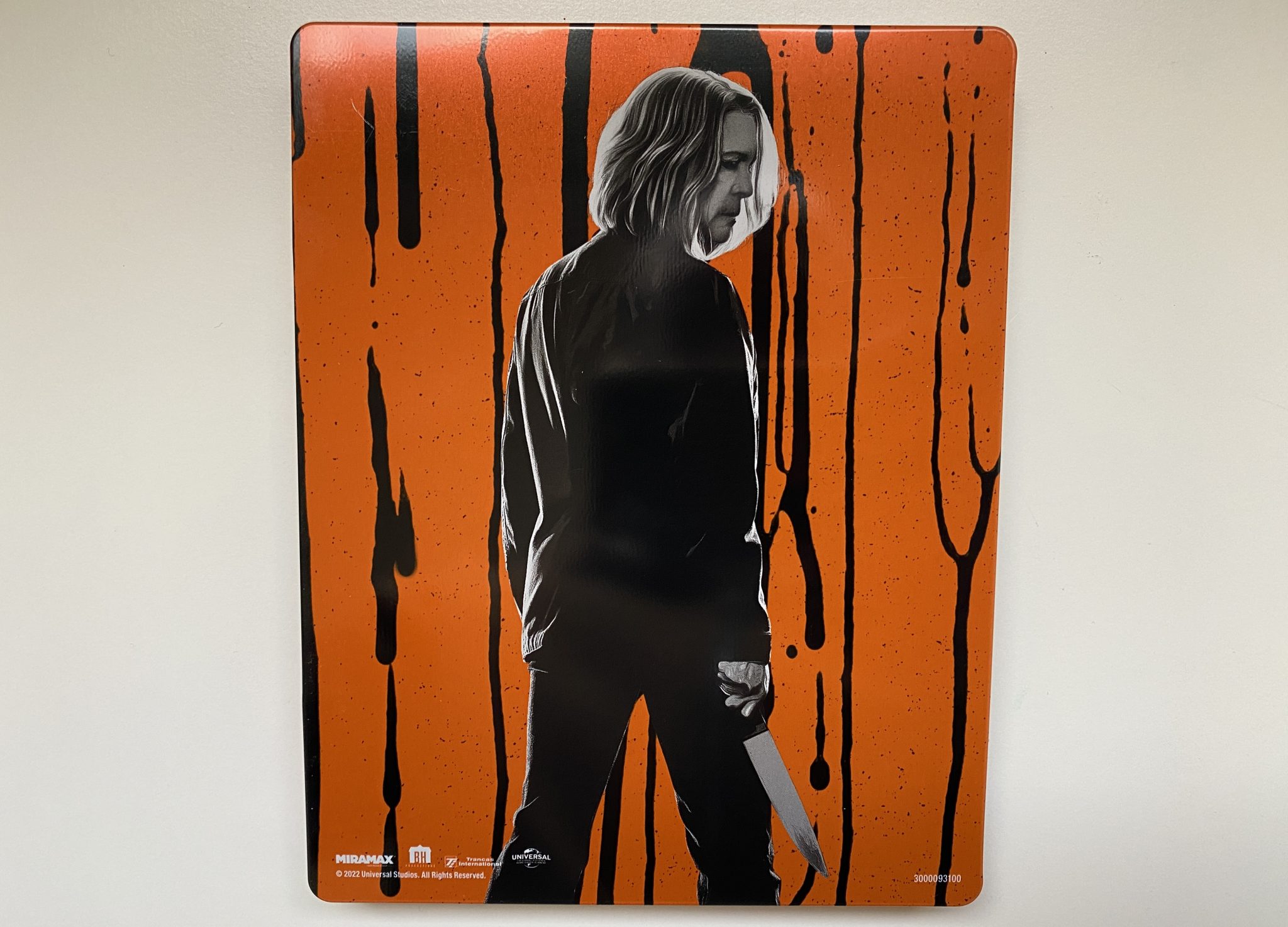 Halloween Ends steelbook Blu-ray contraportada