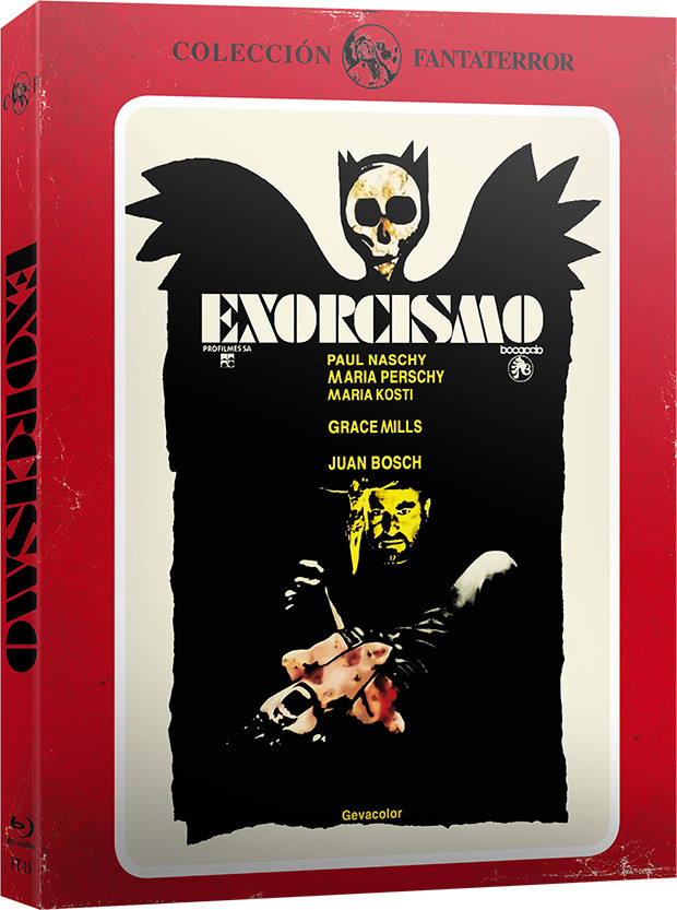 Edición con funda de Exorcismo, dirigida por Juan Bosch en 1975