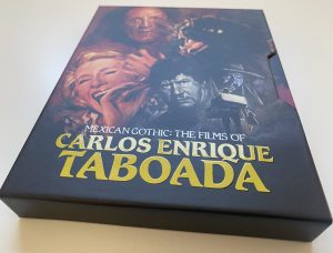Pack cine gótico Taboada detalle título slipbox