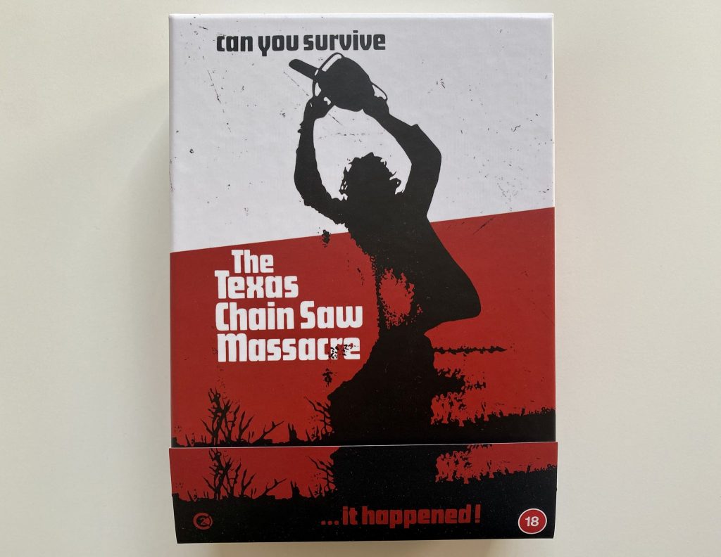 La matanza de Texas UHD Second Sight con hoja de características frontal