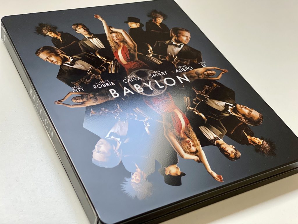 Babylon UHD steelbook portada lateral