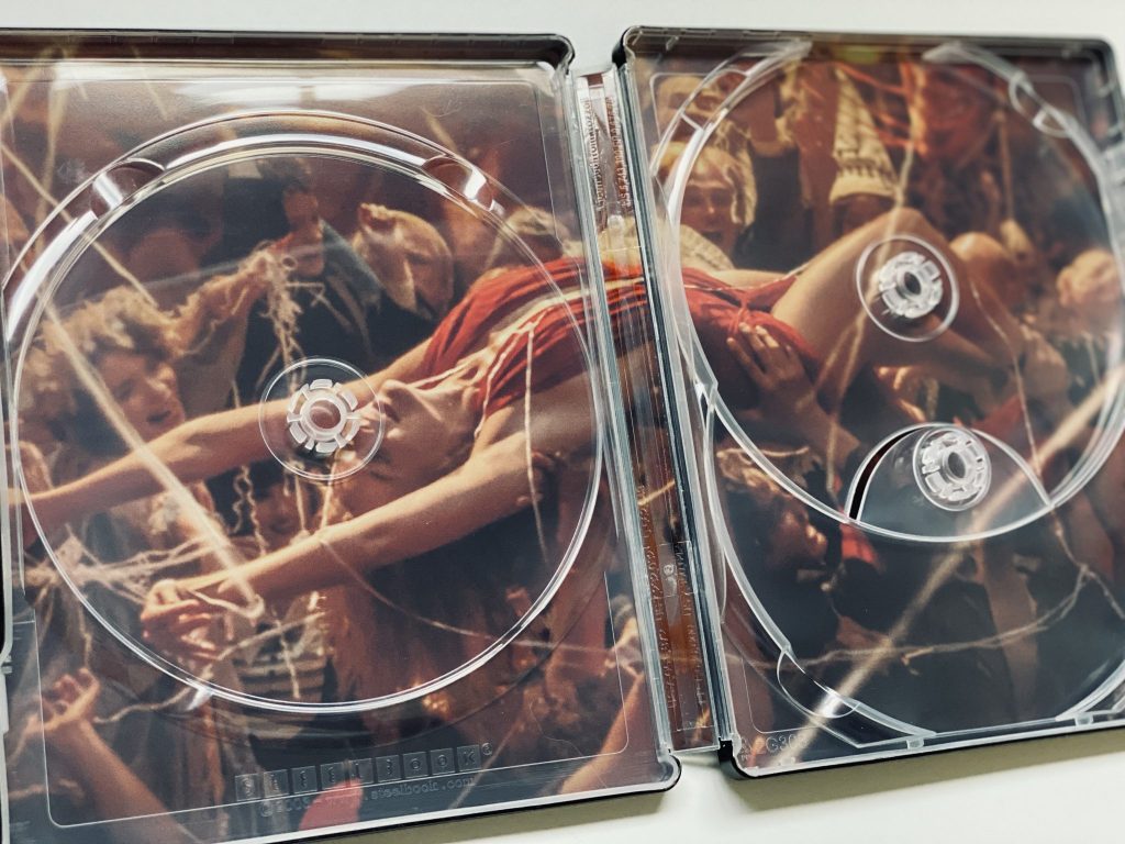 Babylon UHD steelbook abierto sin discos