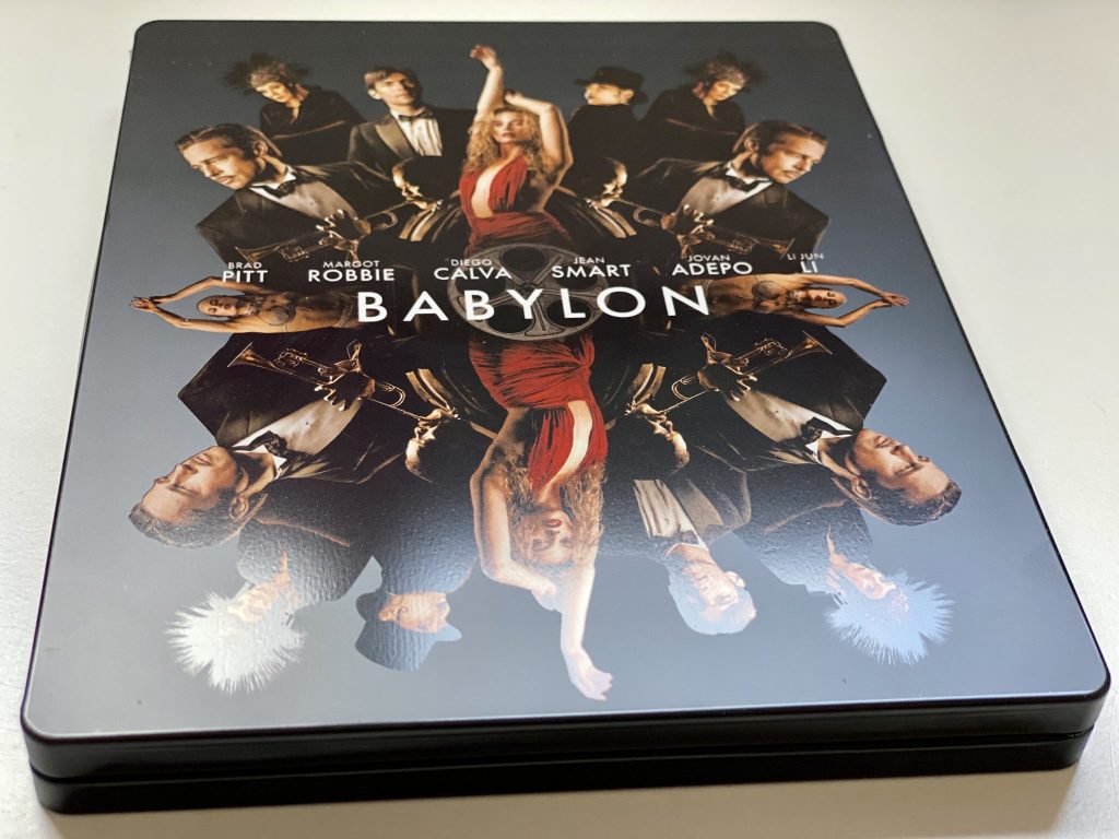 Babylon UHD steelbook portada abajo