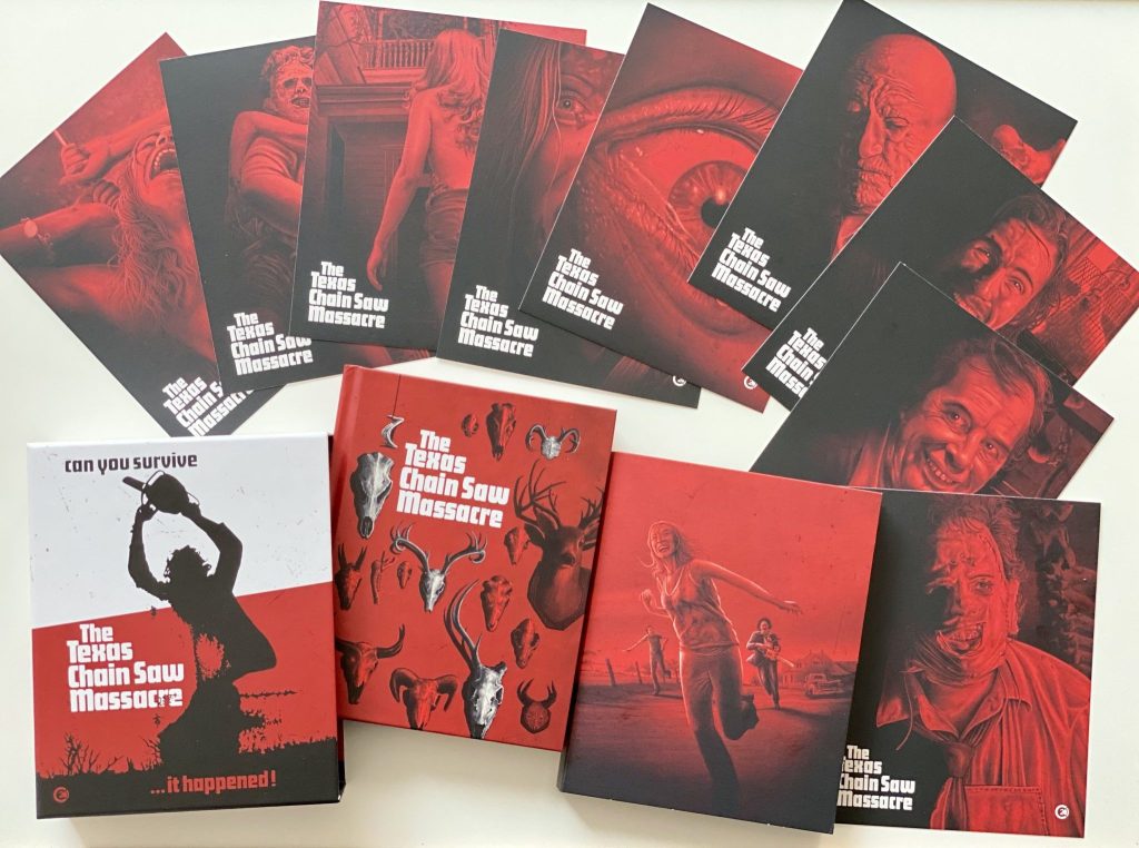 La matanza de Texas UHD Second Sight conjunto contenidos